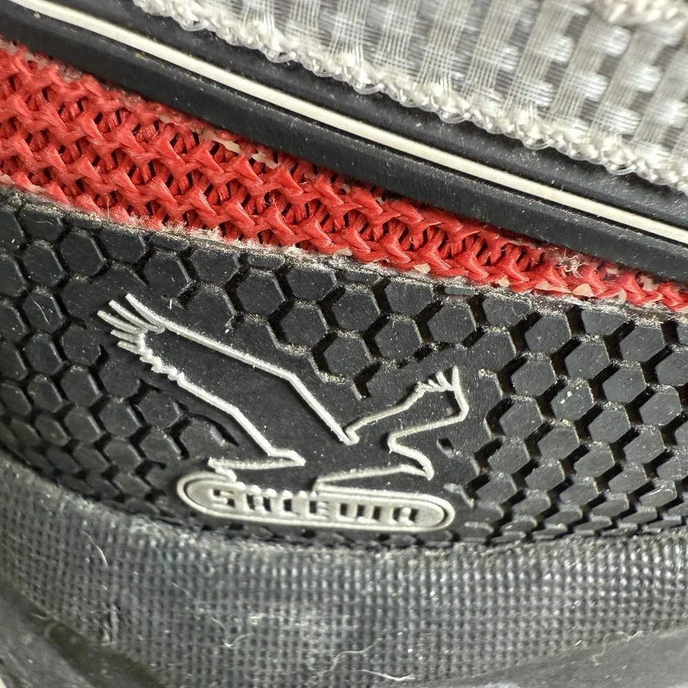 Salewa Gortex Work Shoes Mens 11 Red Black *Small tear on left‎ outer side